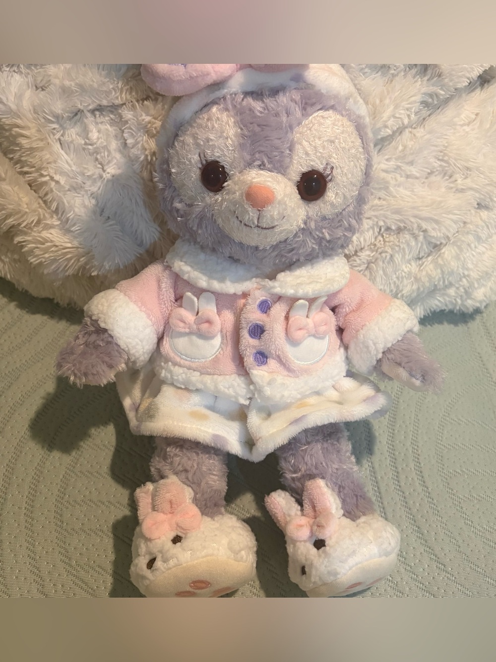 StellaLou size small plush toy with PJ outfit